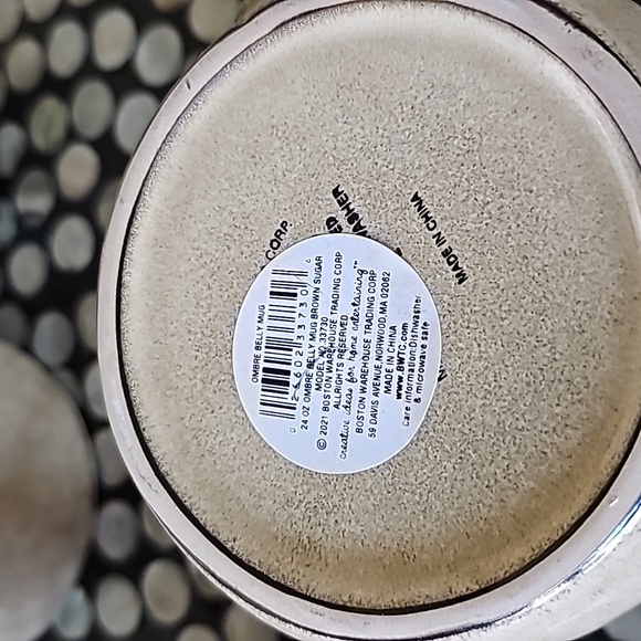 Set of 4-24 oz Ombre Belly Mugs - Picture 3 of 5